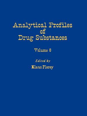 cover image of Profiles of Drug Substances, Excipients and Related Methodology
